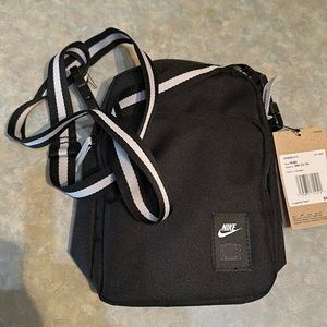 Nike black crossbody mini bag